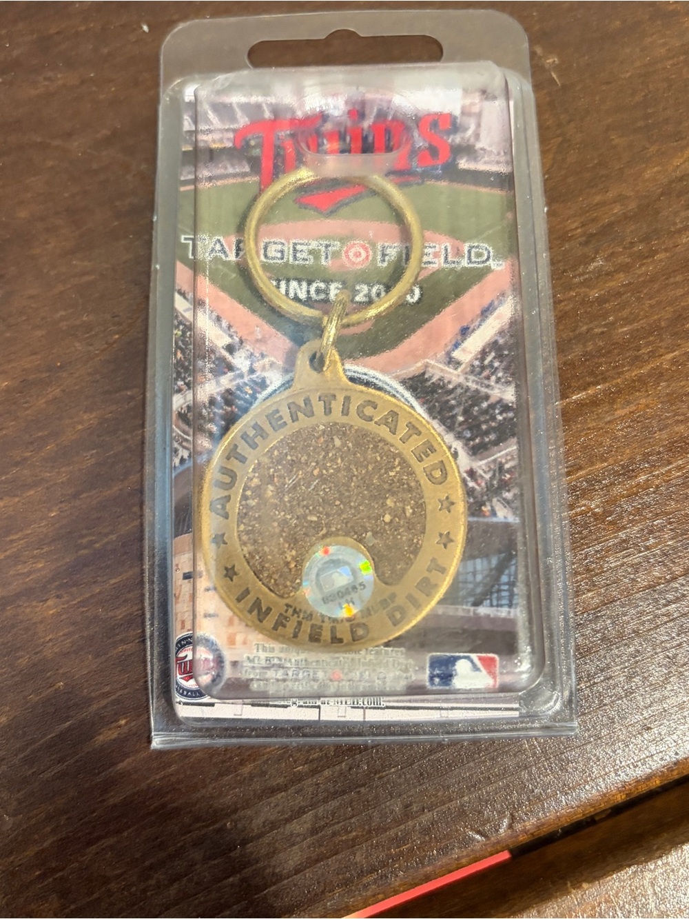 ⚾TARGET FIELD DIRT KEY CHAIN Minnesota Twins GABP Authentic Seal